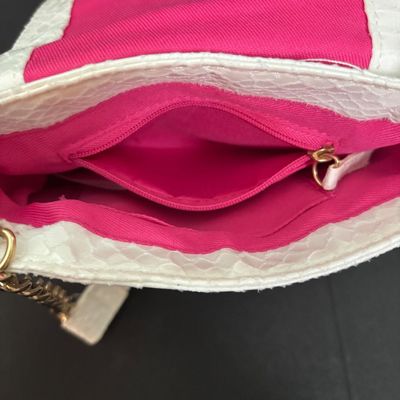 LOT 140: Nicki Minaj Faux Leather Crossbody, Boho Style Buckle Flap Bag, Cejon Scarves & More