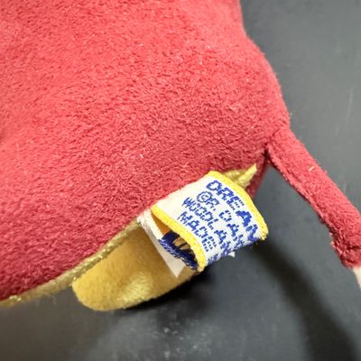 LOT 22: Vintage Style Plush Santa, and Dream Pets Bull and Cow