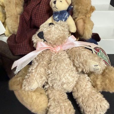 LOT 165: Dolls and Bears Including Boyds Bears, Russ, Ganz and More