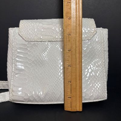 LOT 140: Nicki Minaj Faux Leather Crossbody, Boho Style Buckle Flap Bag, Cejon Scarves & More