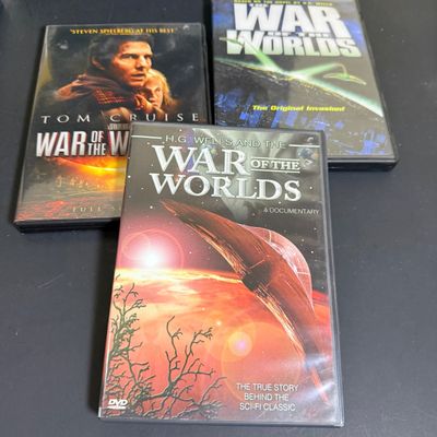 LOT 74: Collection of DVDs Including Star Trek Collector Ed, Harry Potter, War of the Worlds and More