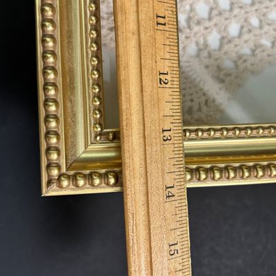 LOT 145: Handmade Crocheted Angel in a Gold Framed Display Box, Resin Sleeping Angel Shelf Sitter Sculpture, Pottery Planter & Faux...