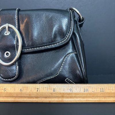 LOT 140: Nicki Minaj Faux Leather Crossbody, Boho Style Buckle Flap Bag, Cejon Scarves & More