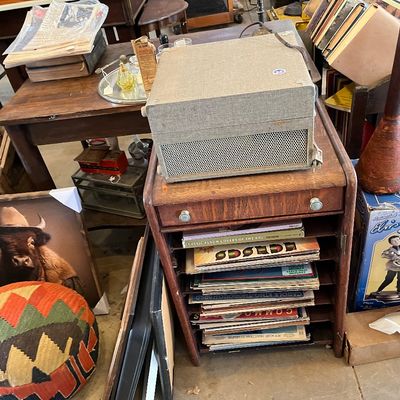 Records and record player