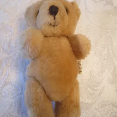 Sale Photo Thumbnail #570: One is a Coca-Cola Bear, tiny bear is a jointed Russ bear, small white bear is a Russ Bear, new with tags 18" white bear is a jointed Fiesta bear, see pictures