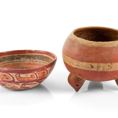 Sale Photo Thumbnail #66: Pre-Columbian Bowls Including Copador and Chupicuara