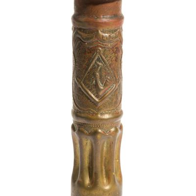 Sale Photo Thumbnail #281: WWI Trench Shell Vase