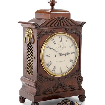 Sale Photo Thumbnail #147: J.B. Jenkins Welsh Victorian Bracket Clock