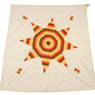 Sale Photo Thumbnail #143: 1920s Lone Star Summer Quilt
