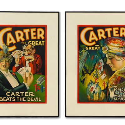 Sale Photo Thumbnail #25: 2 Carter The Great Posters