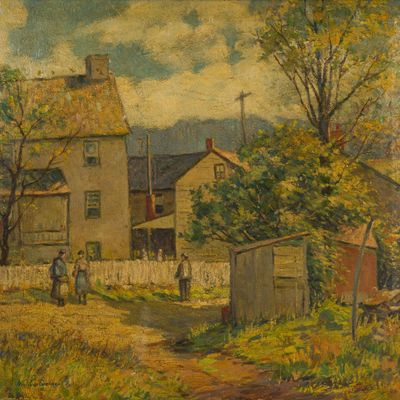 Sale Photo Thumbnail #39: Albert Van Nesse Greene Painting