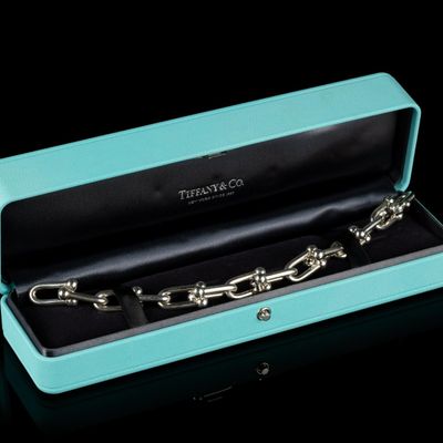 Sale Photo Thumbnail #13: Tiffany HardWear Collection Large Link Sterling Silver Chain Bracelet