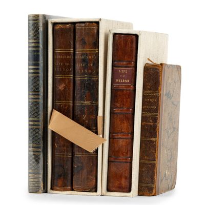 Sale Photo Thumbnail #181: 5 Antique Lord Nelson Books