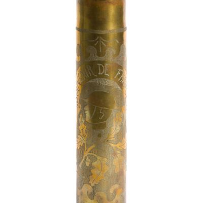 Sale Photo Thumbnail #228: WWI Trench Art Shell