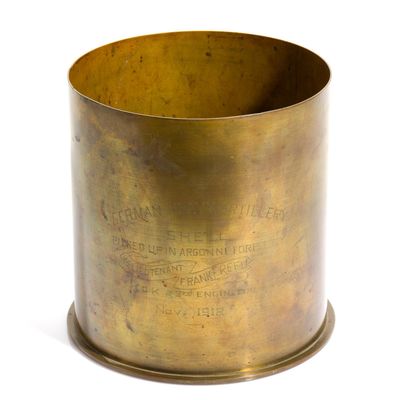 Sale Photo Thumbnail #229: WWI German Howitzer Shell Trench Art