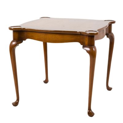 Sale Photo Thumbnail #223: Biggs Queen Anne Style Card Table