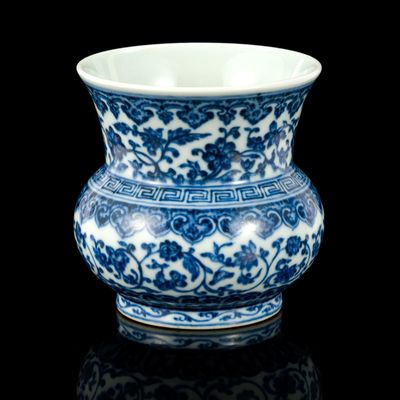 Sale Photo Thumbnail #103: Chinese Blue & White Zhadou