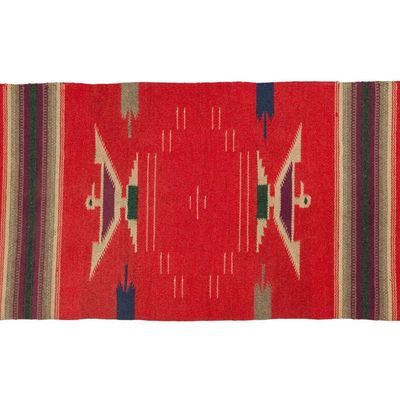 Sale Photo Thumbnail #125: Fred Harvey Thunderbird Chimayo Rug