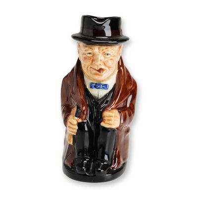 Sale Photo Thumbnail #220: Royal Doulton Colorway Medium Toby Jug, Winston Churchill