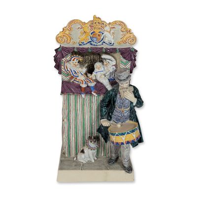 Sale Photo Thumbnail #147: Charles Vyse Figurine, Punch and Judy
