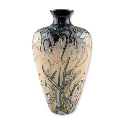 Sale Photo Thumbnail #359: Moorcroft Rachel Bishop Nivalis Pottery Vase