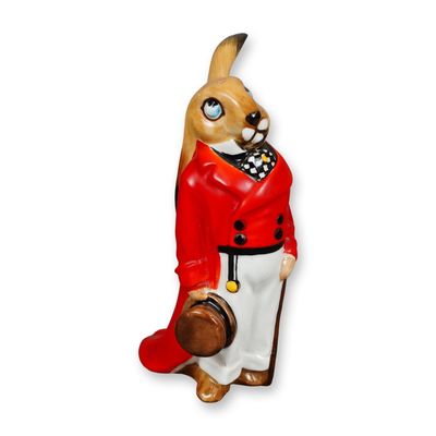 Sale Photo Thumbnail #201: Royal Doulton Porcelain Figurine, Rabbit in the Morning Dress HN101