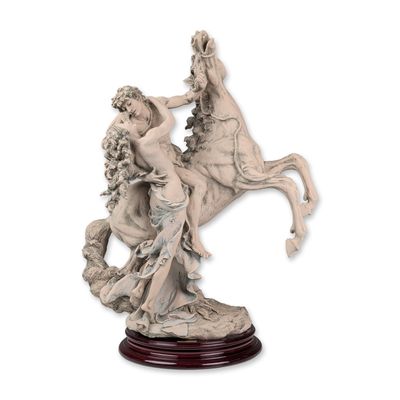 Sale Photo Thumbnail #150: Giuseppe Armani Cold-cast Porcelain Sculpture, The Embrace