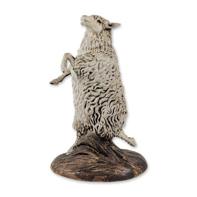 Sale Photo Thumbnail #230: Cobridge Stoneware Figurine, Poser Sheep