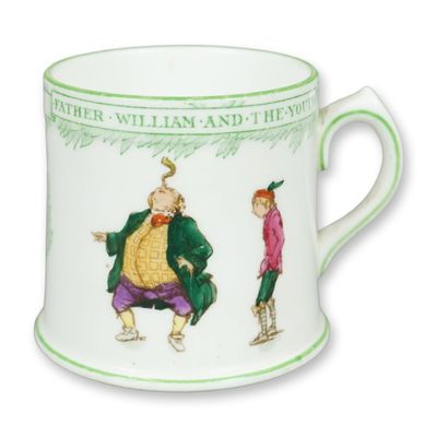 Sale Photo Thumbnail #239: Royal Doulton Series Ware Cup, Father William and The Youth E4090