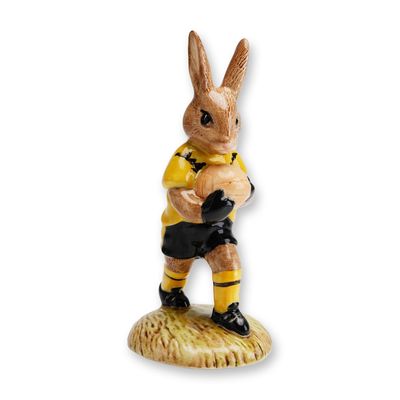 Sale Photo Thumbnail #196: Royal Doulton Bunnykins Prototype Figurine, Goalkeeper DB122