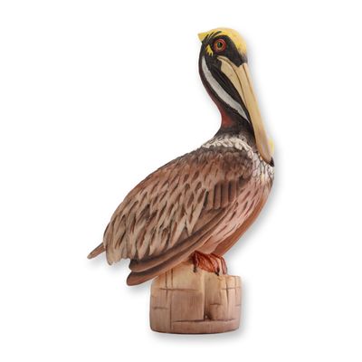 Sale Photo Thumbnail #449: Boehm USA Porcelain Figurine, Brown Pelican 40295