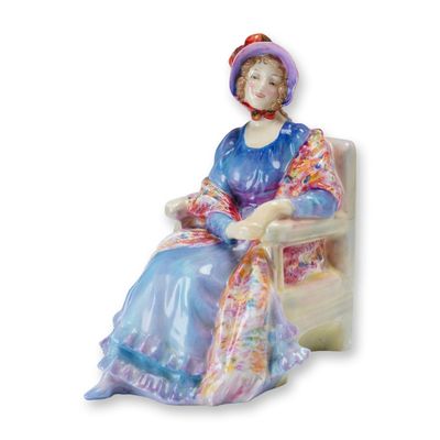 Sale Photo Thumbnail #169: Royal Doulton Porcelain Figurine, Marion HN1583