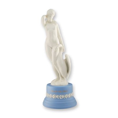 Sale Photo Thumbnail #66: Wedgwood Jasperware Leda and the Swan Figurine