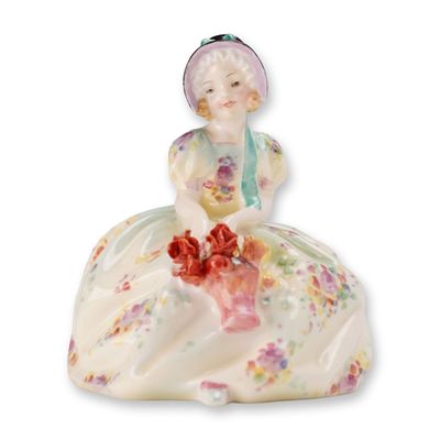 Sale Photo Thumbnail #422: Royal Doulton Porcelain Figurine, Monica HN1458