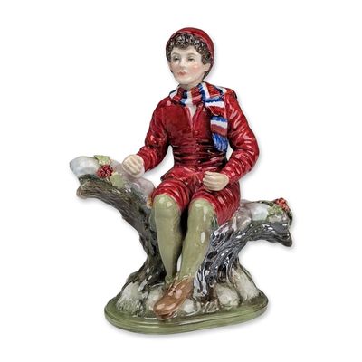 Sale Photo Thumbnail #403: Reginald "Reg" Johnson Studio Pottery Figurine, Autumn
