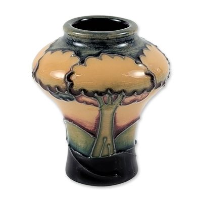 Sale Photo Thumbnail #346: Moorcroft Evening Sky Miniature Art Pottery Vase
