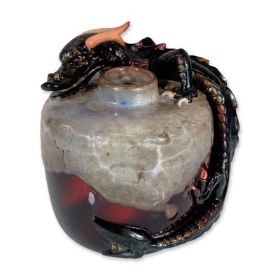 Sale Photo Thumbnail #468: Royal Doulton Chang Ware Dragon Vase