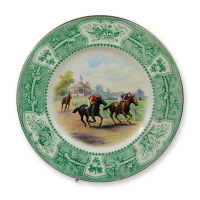 Sale Photo Thumbnail #496: Wedgwood Bone China Equestrian Sport Plate
