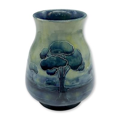 Sale Photo Thumbnail #88: Moorcroft for Liberty & Co. Vase, Hazeldene