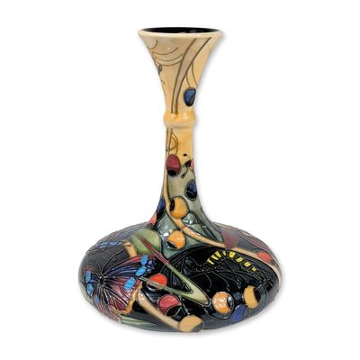 Sale Photo Thumbnail #15: Moorcroft Emma Bossons Hartgring Pattern Decanter Vase