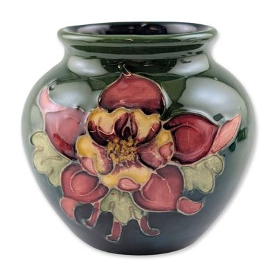 Sale Photo Thumbnail #83: Walter Moorcroft Columbine Miniature Ceramic Vase