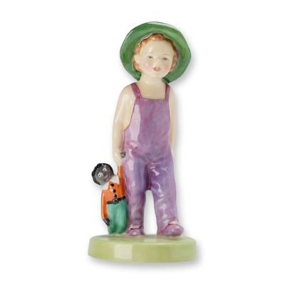 Sale Photo Thumbnail #172: Royal Doulton Colorway Bone China Figurine, Gollywog HN2040