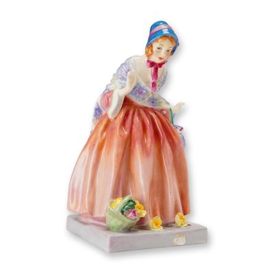 Sale Photo Thumbnail #418: Royal Doulton Bone China Figurine, Miss Fortune HN1897