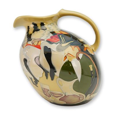 Sale Photo Thumbnail #358: Moorcroft Pottery Pigalle Jug, The Can-Can