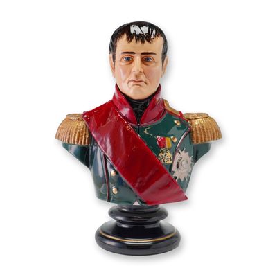 Sale Photo Thumbnail #219: Michael Sutty Fine China Bust, Napoleon Bonaparte 1815