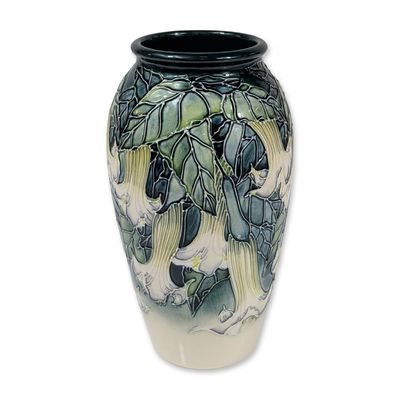 Sale Photo Thumbnail #101: Moorcroft Anji Davenport Angel's Trumpet Vase