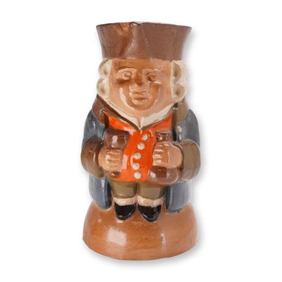Sale Photo Thumbnail #459: Royal Doulton Lambeth Stoneware Standing Toby Jug
