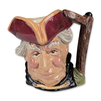 Sale Photo Thumbnail #177: Royal Doulton Prototype Trial Large Character Jug, John Gilpin