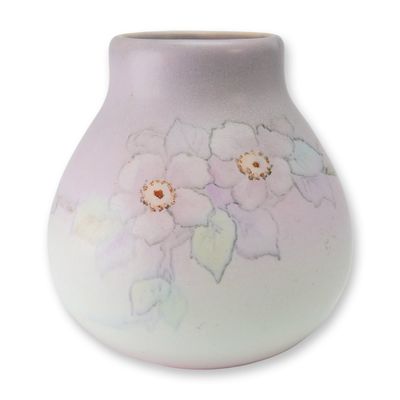 Sale Photo Thumbnail #34: Weller Pottery Matte Glazed Floral Vase, Hudson Perfecto