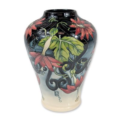 Sale Photo Thumbnail #97: Moorcroft Anji Davenport Convolvulus Vase